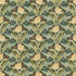 Tulip & Jasmine Velvet fabric in emerald color - pattern BP10978.1.0 - by G P & J Baker in the Original Brantwood Fabric collection