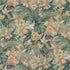 Trumpet Flowers fabric in teal color - pattern BP10982.1.0 - by G P & J Baker in the Original Brantwood Fabric collection