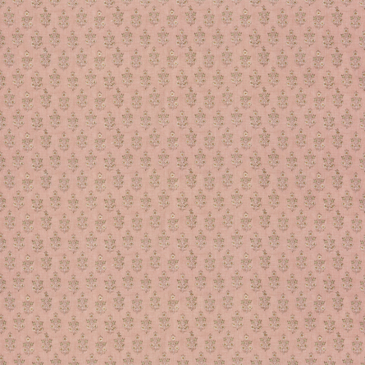 Poppy Sprig fabric in blush color - pattern BP11003.6.0 - by G P &amp; J Baker in the House Small Prints collection