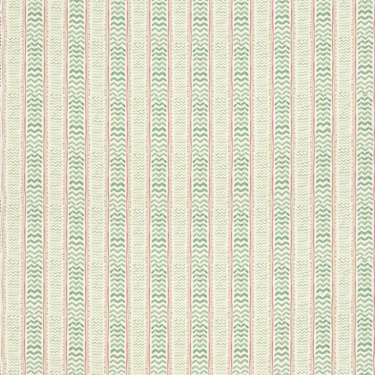 Wriggle Room fabric in green/pink color - pattern BP11050.3.0 - by G P &amp; J Baker in the X Kit Kemp Prints And Embroideries collection