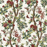 Eldon fabric in document red green color - pattern number BP11072.1.0 - by G P & J Baker in the Eldon collection