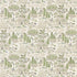 Home Park fabric in green blue color - pattern number BP11092.2.0 - by G P & J Baker in the Royal Court collection