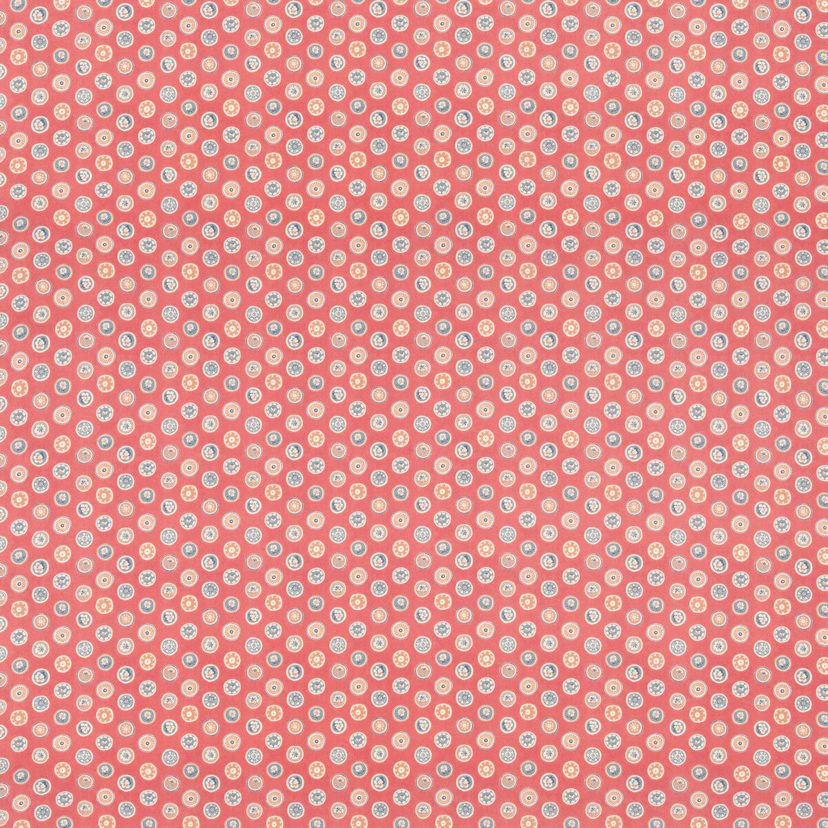 Court Buttons fabric in old red color - pattern number BP11094.7.0 - by G P &amp; J Baker in the Royal Court collection