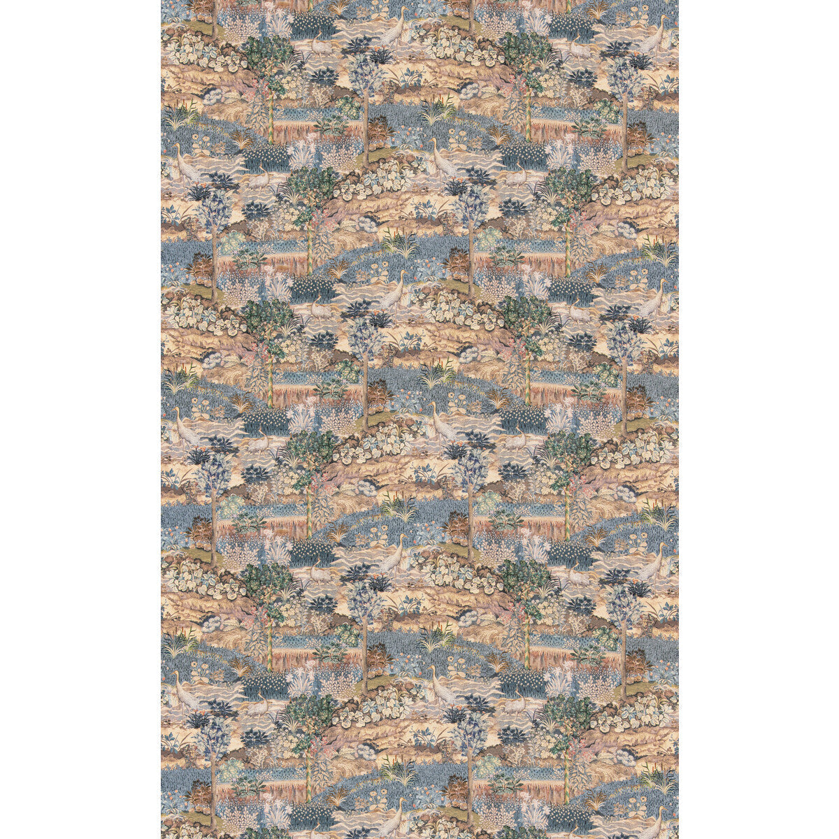 Palace Tapestry fabric in royal blue color - pattern number BP11103.2.0 - by G P &amp; J Baker in the Royal Court collection