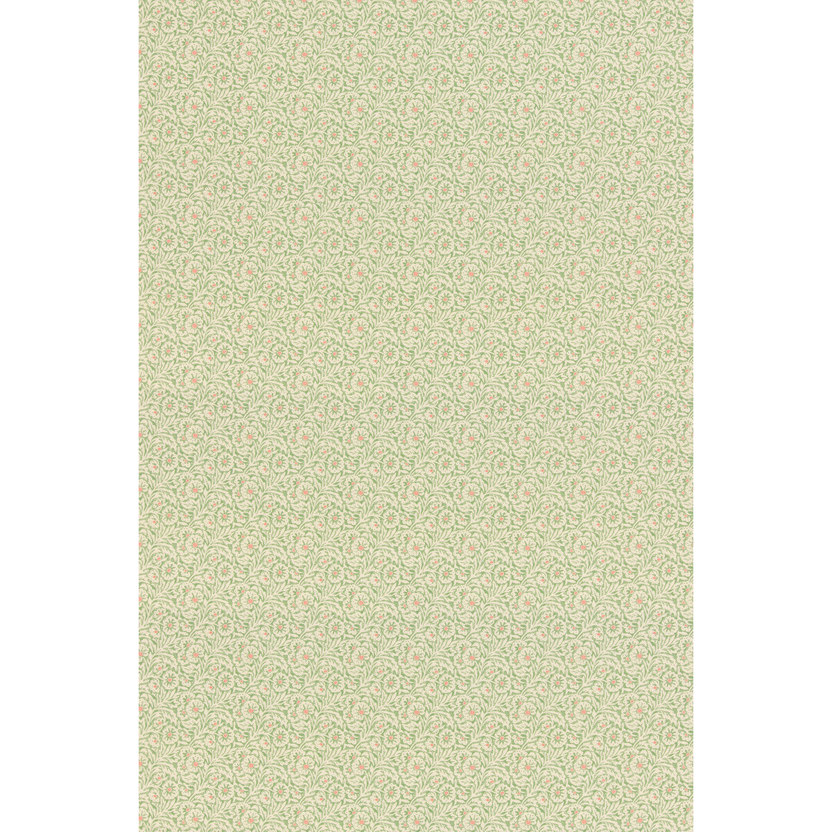 Flower Patch fabric in green color - pattern number BP11112.3.0 - by G P &amp; J Baker in the House Small Prints II collection