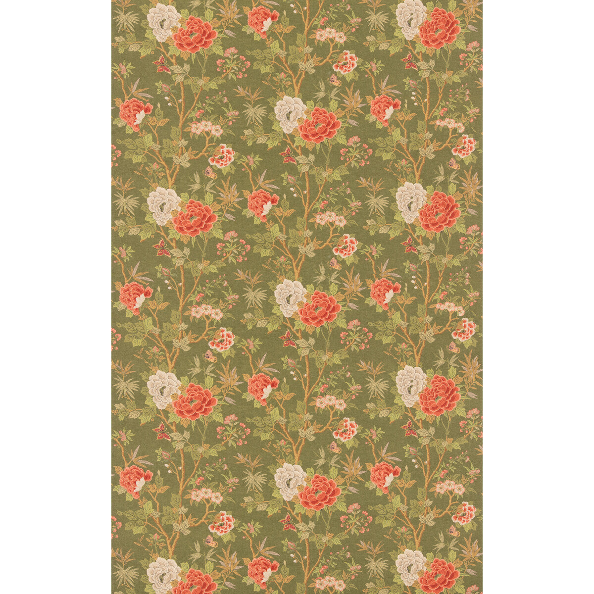 Canton fabric in olive color - pattern number BP11119.4.0 - by G P &amp; J Baker in the Canton collection