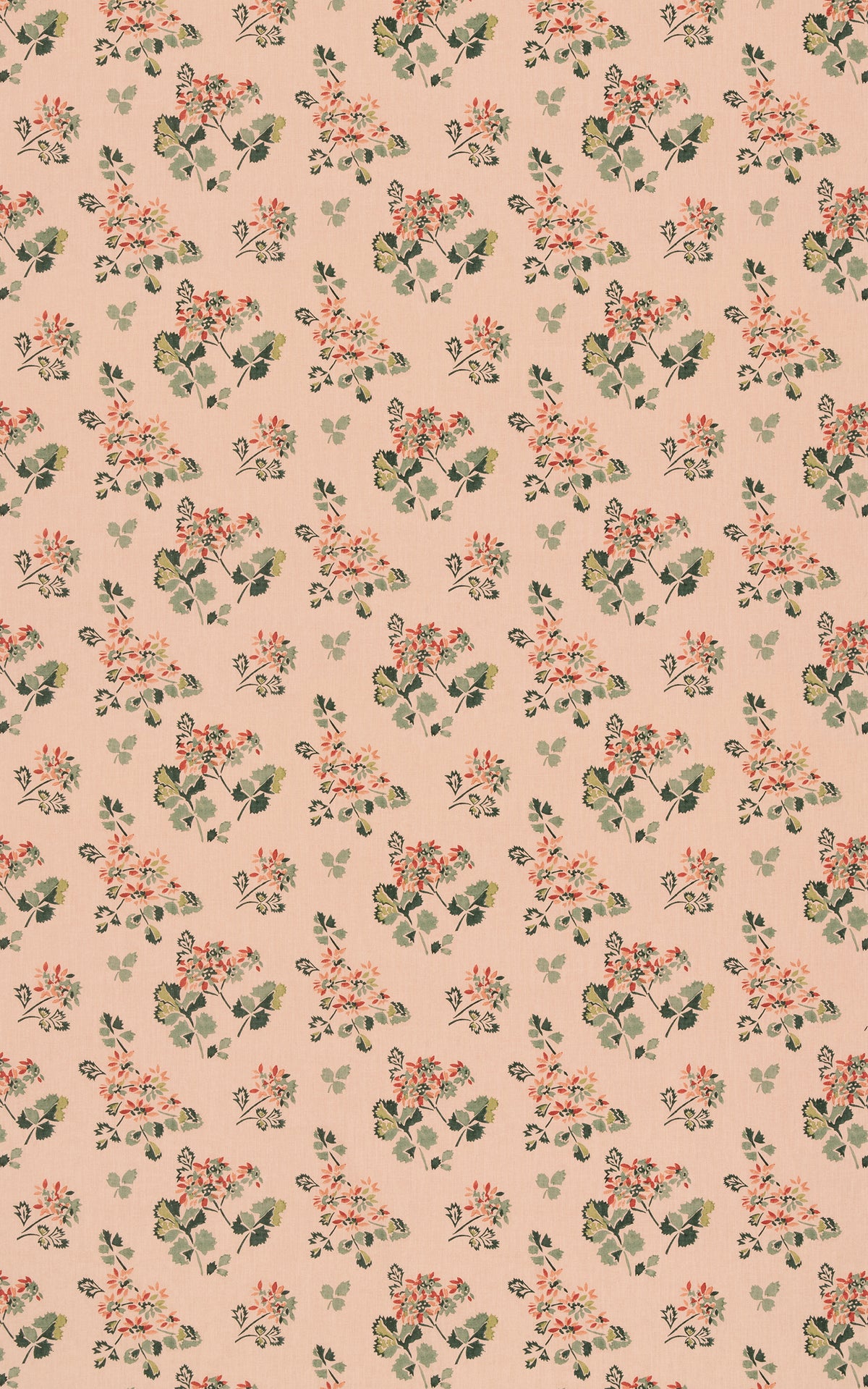 Forest Flower fabric in Plaster color - pattern number BP11134.1.0 - by G P &amp; J Baker in the Kit Kemp II collection
