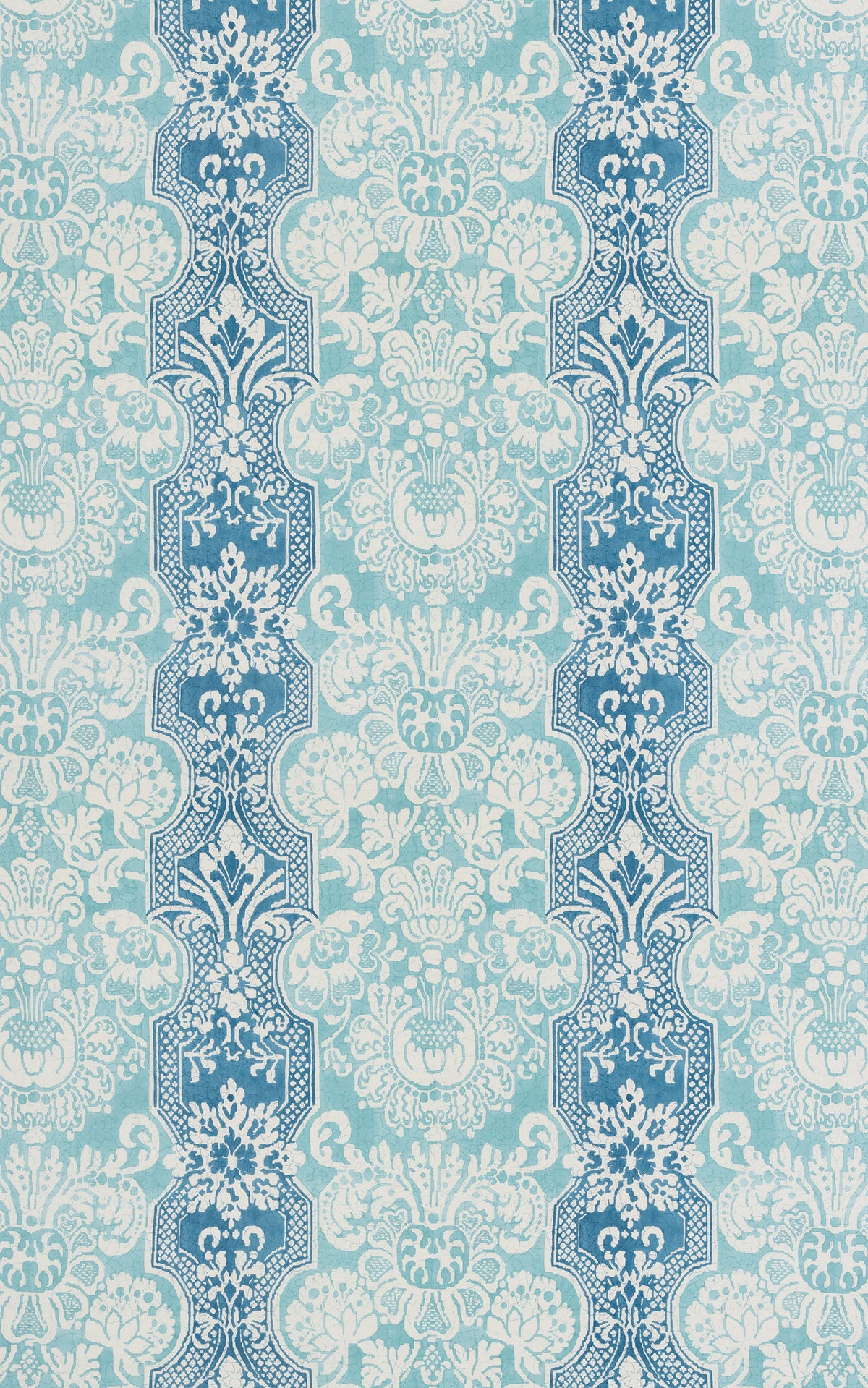 Marigold fabric in Ocean color - pattern number BP11136.2.0 - by G P &amp; J Baker in the Kit Kemp II collection