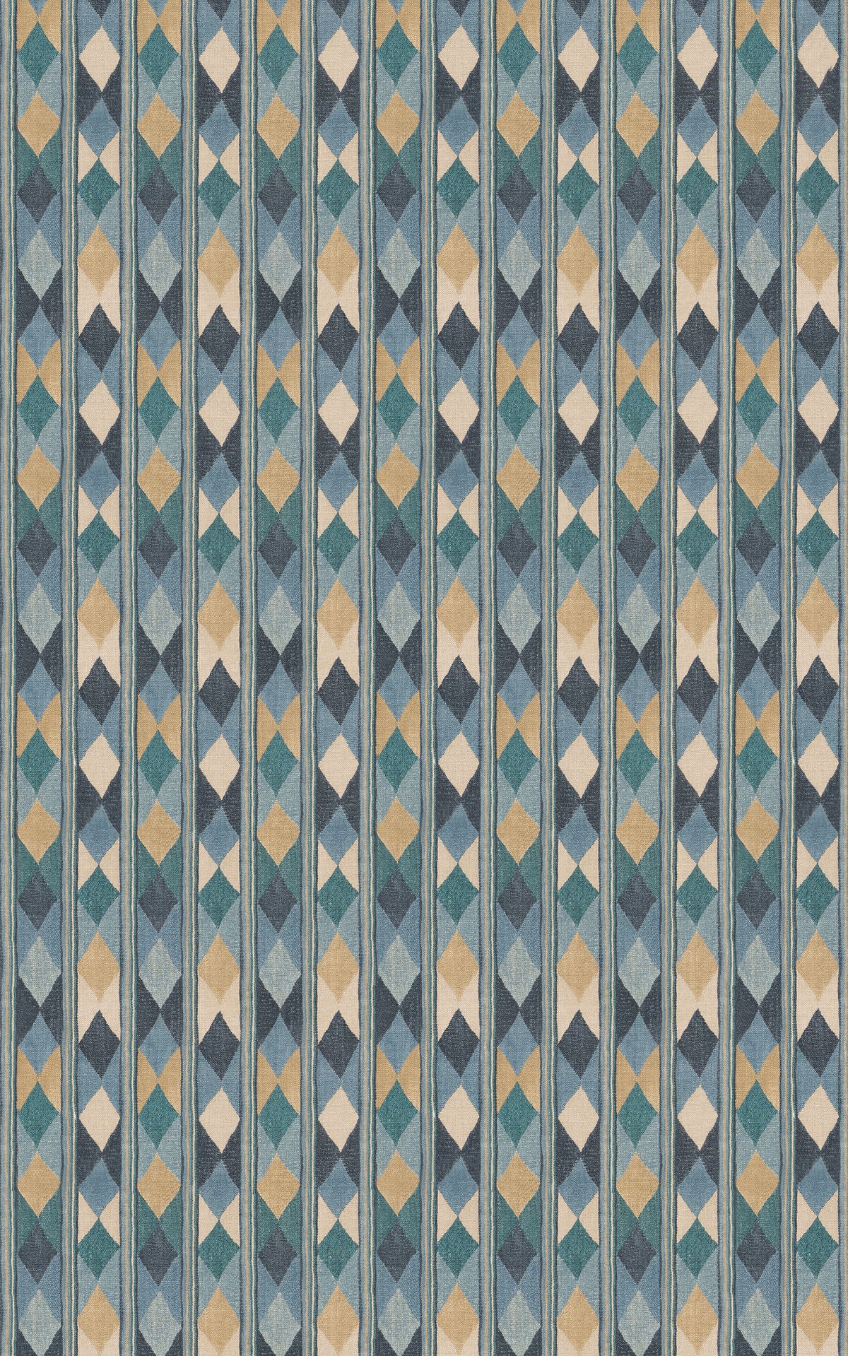 Compass fabric in Blue color - pattern number BP11139.2.0 - by G P &amp; J Baker in the Kit Kemp II collection
