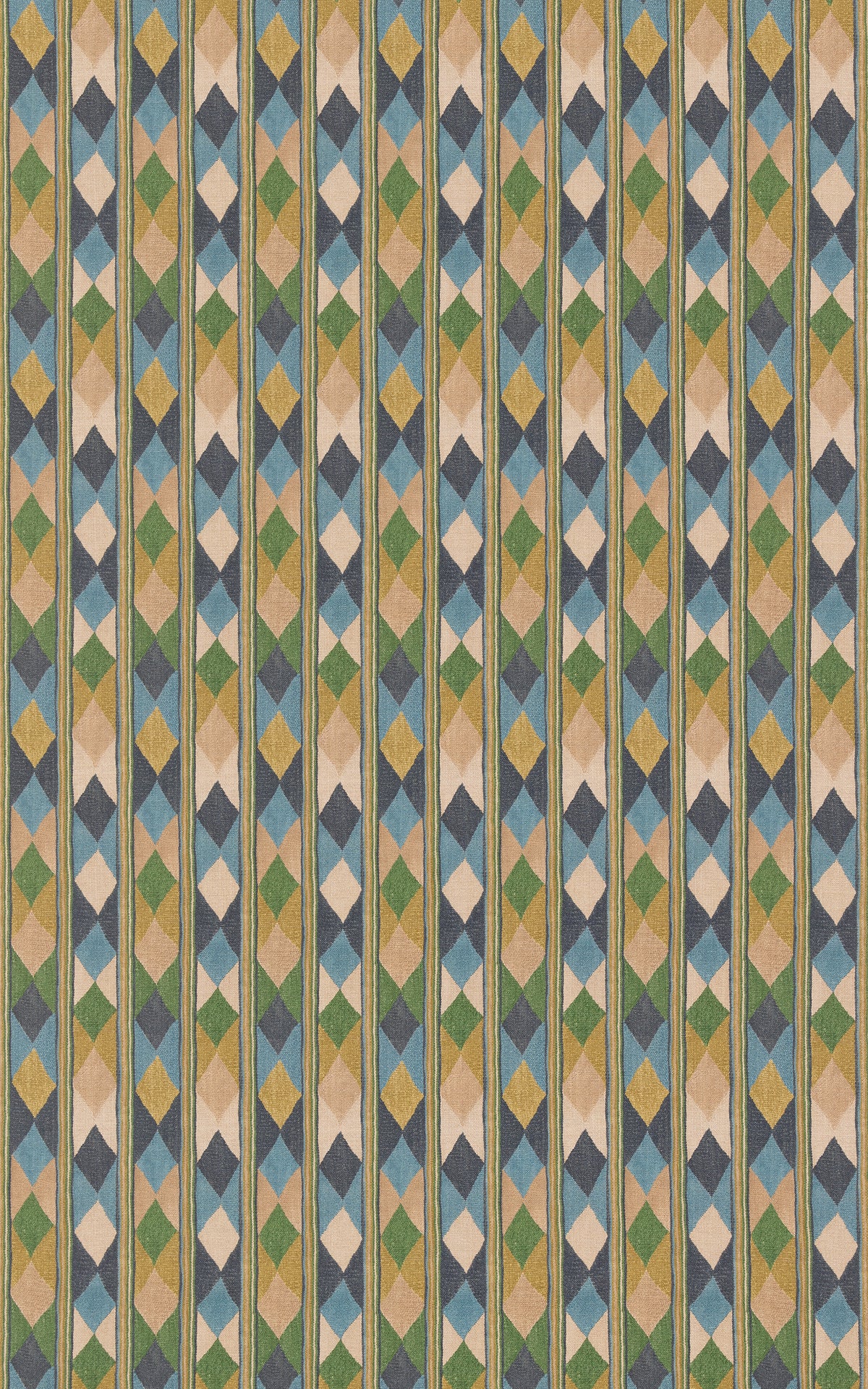 Compass fabric in Blue/Green color - pattern number BP11139.3.0 - by G P &amp; J Baker in the Kit Kemp II collection