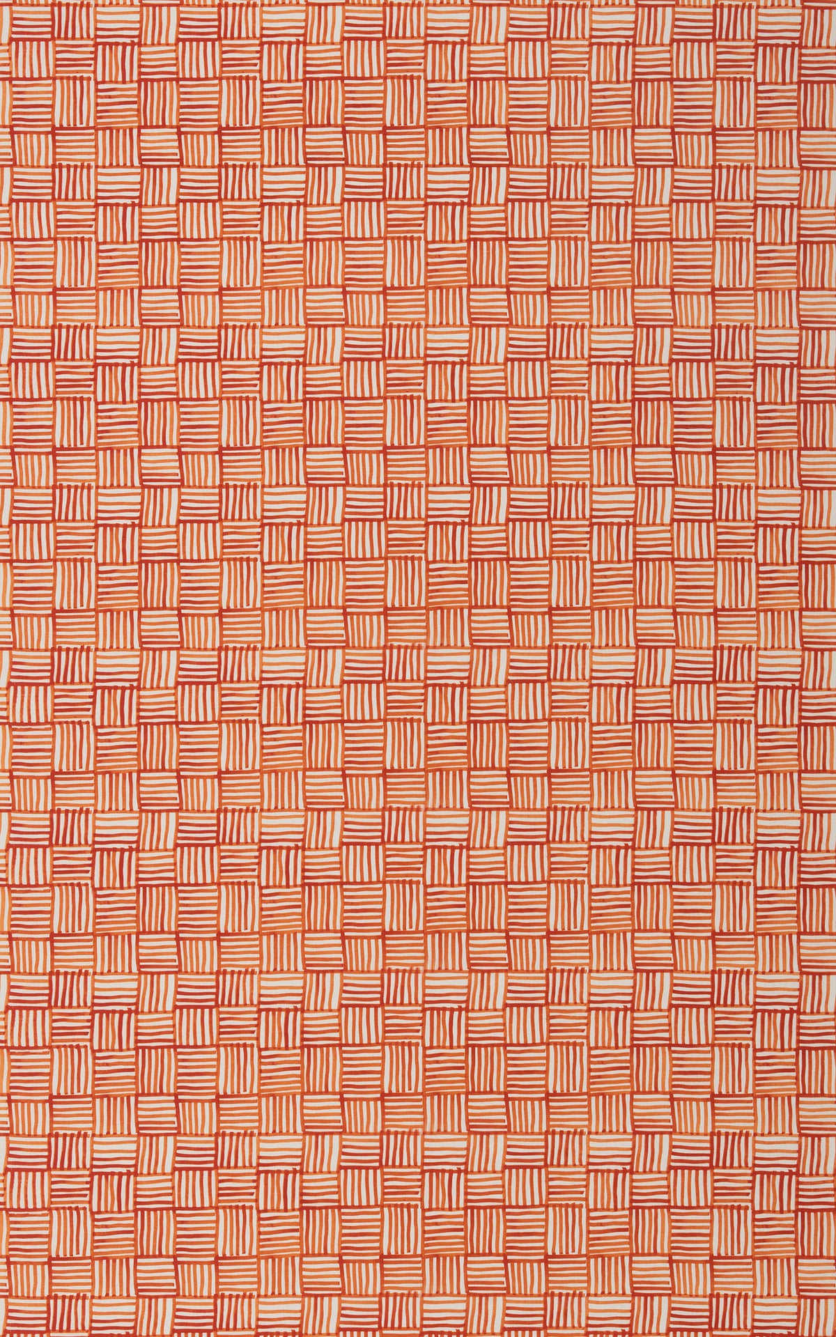 Crossroads fabric in Clementine color - pattern number BP11140.4.0 - by G P &amp; J Baker in the Kit Kemp II collection