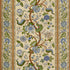 Bellary Cotton Print fabric in blue/cappuccino color - pattern BR-700016.278.0 - by Brunschwig & Fils in the Les Alizes collection