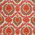 Zenobia Linen Print fabric in orange spice/mocha color - pattern BR-700018.642.0 - by Brunschwig & Fils in the Les Alizes collection