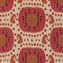 Samarkand Cotton And Linen Print fabric in dusty rose/rust color - pattern BR-71110.119.0 - by Brunschwig & Fils in the Les Alizes collection
