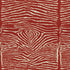 Le Zebre fabric in red color - pattern BR-79168.19.0 - by Brunschwig & Fils in the Hommage collection