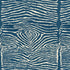 Le Zebre fabric in indigo color - pattern BR-79168.5.0 - by Brunschwig & Fils in the Hommage collection