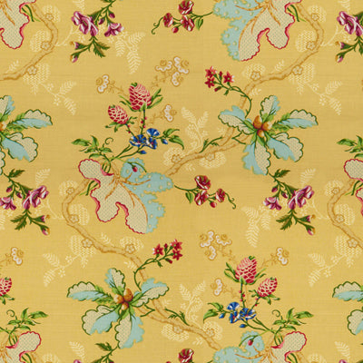 Fabriano Cotton And Linen Print fabric in maize color - pattern BR-79355.309.0 - by Brunschwig &amp; Fils