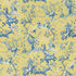 Chinese Landscape Cotton Print fabric in mimosa color - pattern BR-79397.313.0 - by Brunschwig & Fils