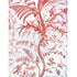Bird And Thistle Cotton Print fabric in red color - pattern BR-79431.166.0 - by Brunschwig & Fils