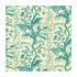 Bird And Thistle Cotton Print fabric in aqua color - pattern BR-79431.513.0 - by Brunschwig & Fils