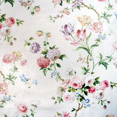 Bien-Aimee Cotton Print fabric in vanilla color - pattern BR-79602.014.0 - by Brunschwig &amp; Fils
