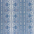 Digby S Tent Linen & Cotton Print fabric in moroccan blue color - pattern BR-79743.222.0 - by Brunschwig & Fils in the Charlotte Moss collection