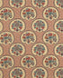 Persian Garden Cotton Print fabric in antique red color - pattern BR-79754.145.0 - by Brunschwig & Fils