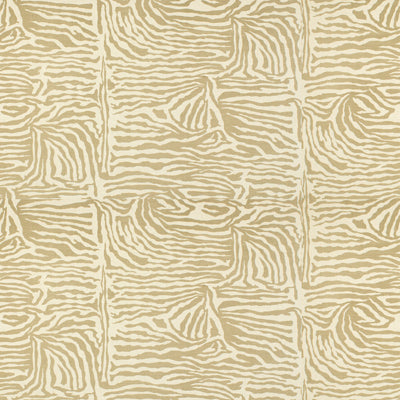 Ashanti Linen And Cotton Print fabric in tan color - pattern BR-79770.074.0 - by Brunschwig &amp; Fils in the Kirk Brummel collection