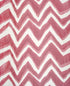 Chevron Bar Silk Warp Print fabric in berry color - pattern BR-79785.140.0 - by Brunschwig & Fils