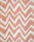 Chevron Bar Silk Warp Print fabric in coral color - pattern BR-79785.634.0 - by Brunschwig & Fils