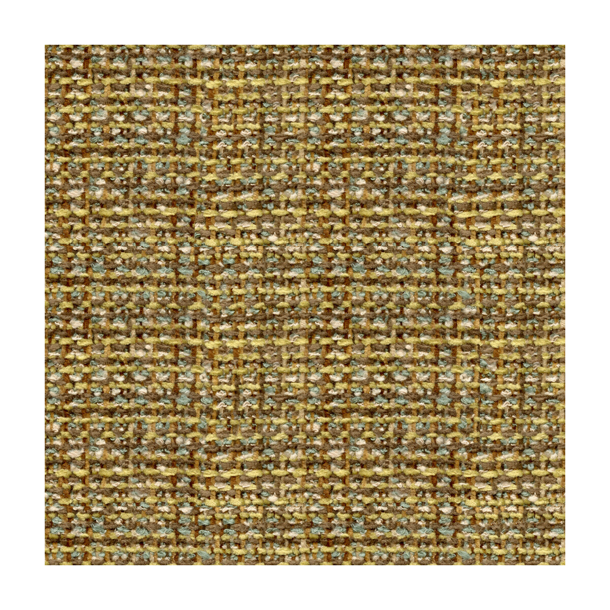 Boucle Texture fabric in greens/brown color - pattern BR-800041.M48.0 - by Brunschwig &amp; Fils