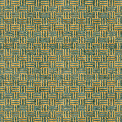 Reed Texture fabric in aquamarine color - pattern BR-800043.249.0 - by Brunschwig &amp; Fils