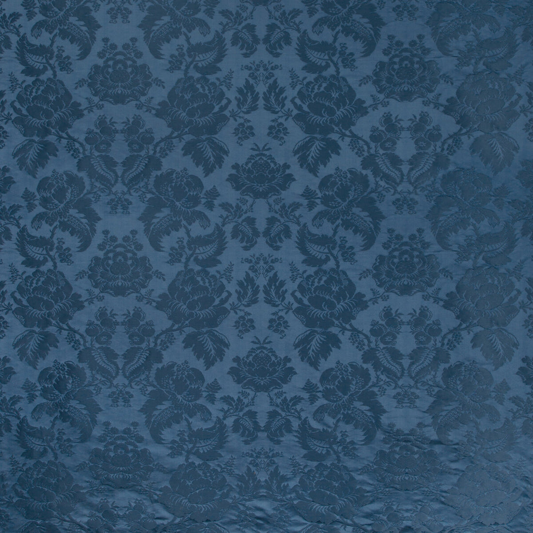 Moulins Damask fabric in delft color - pattern BR-81035.50.0 - by Brunschwig &amp; Fils