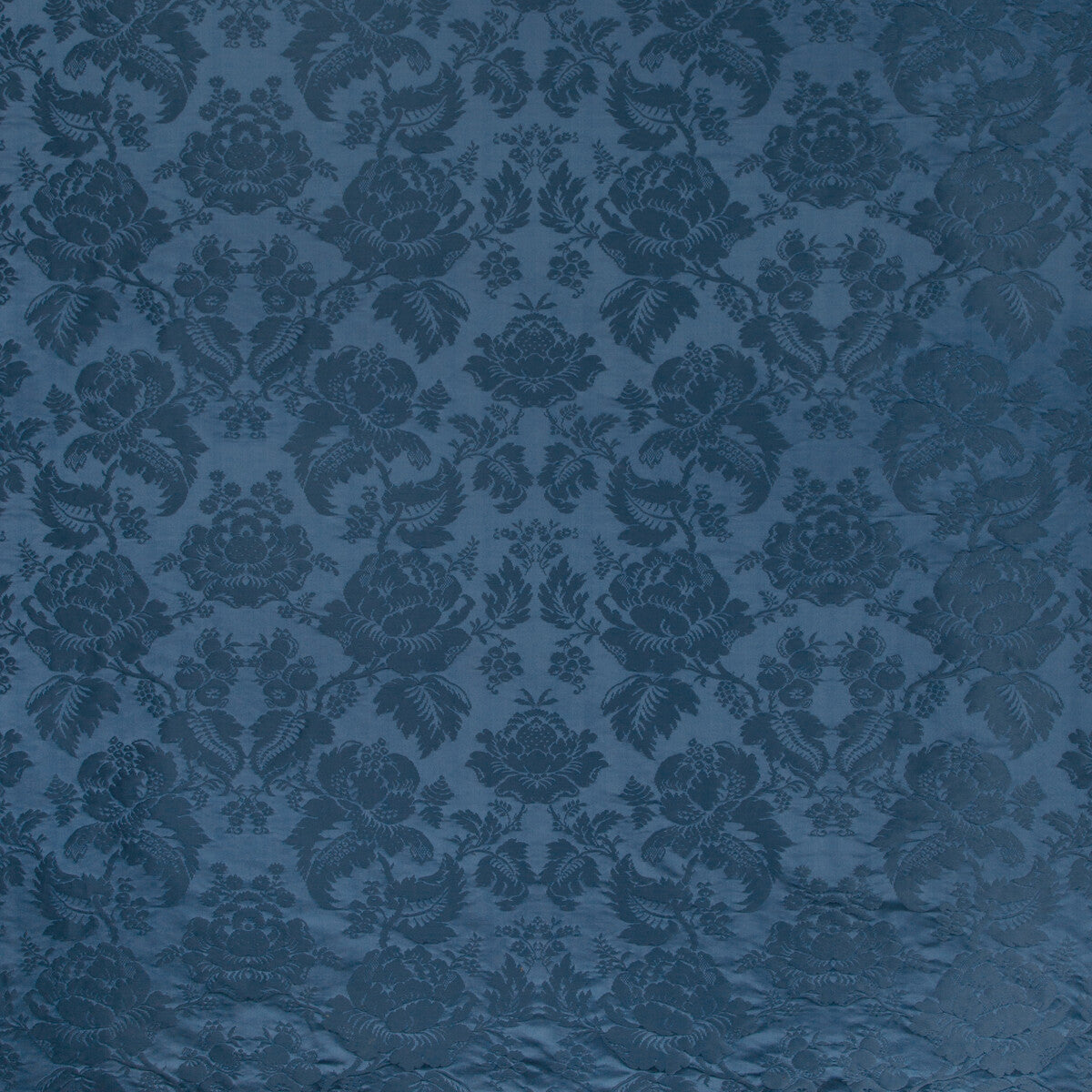 Moulins Damask fabric in delft color - pattern BR-81035.50.0 - by Brunschwig &amp; Fils
