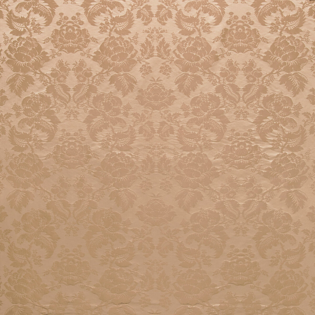 Moulins Damask fabric in chestnut color - pattern BR-81035.606.0 - by Brunschwig &amp; Fils