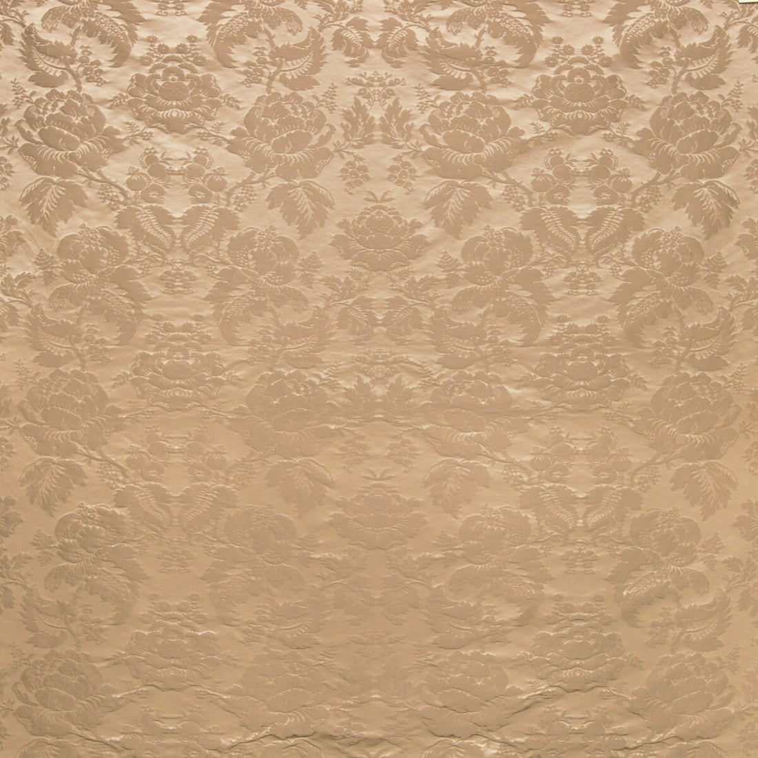 Moulins Damask fabric in allspice color - pattern BR-81035.68.0 - by Brunschwig &amp; Fils