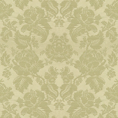 Moulins Damask fabric in gris color - pattern BR-81035.J.0 - by Brunschwig &amp; Fils