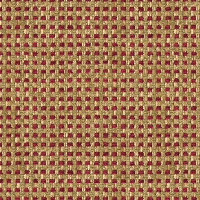 Sharpei Chenille Geometric fabric in garnet color - pattern BR-81787.178.0 - by Brunschwig &amp; Fils