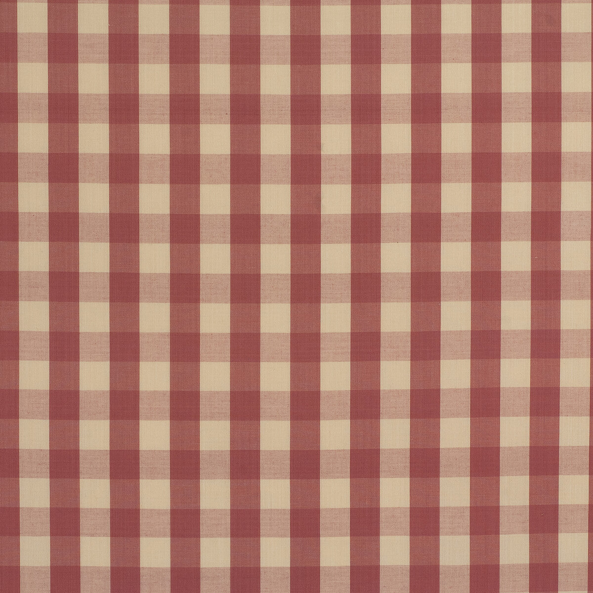 Carsten Check fabric in rose and cream color - pattern BR-89149.05.0 - by Brunschwig &amp; Fils