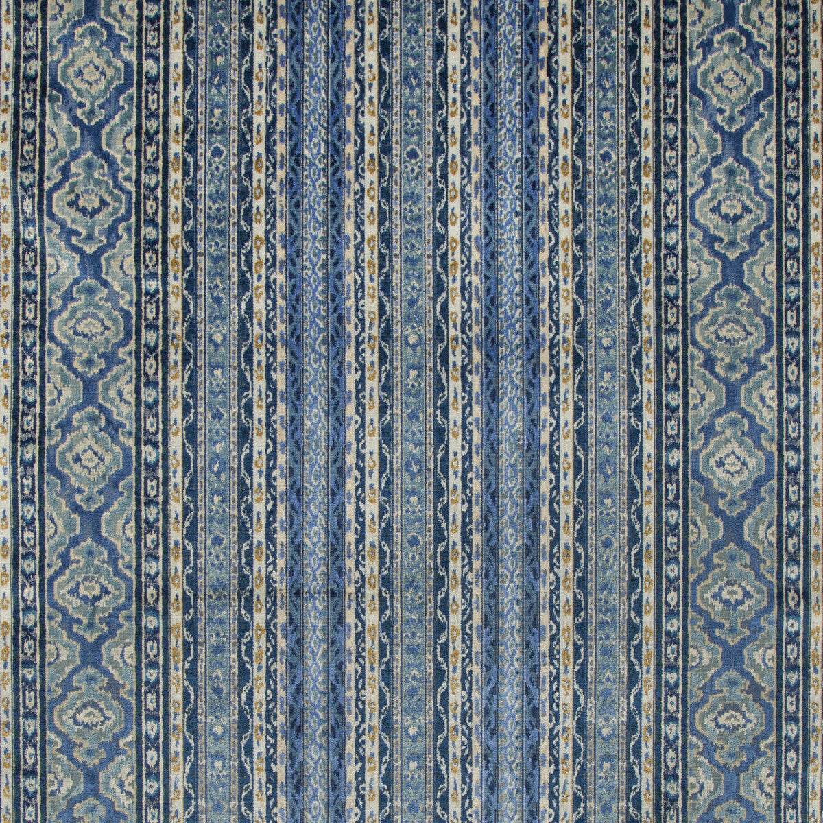 Savonnerie Velvet fabric in capri color - pattern BR-89305.545.0 - by Brunschwig &amp; Fils in the Cape Comorin collection