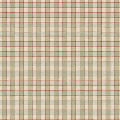 La Seyne Check fabric in sandstone color - pattern BR-89318.059.0 - by Brunschwig &amp; Fils