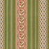 Rayure Fleurette fabric in willow color - pattern BR-89354.466.0 - by Brunschwig & Fils