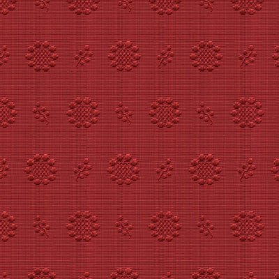 Chandler Figured Woven fabric in red currant color - pattern BR-89489.169.0 - by Brunschwig &amp; Fils