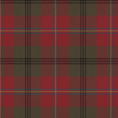 Millbrook Wool Plaid fabric in redwood color - pattern BR-89523.196.0 - by Brunschwig &amp; Fils