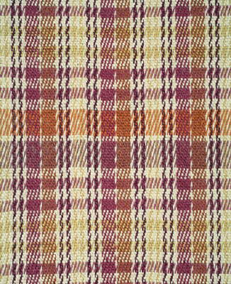 Kingston Plaid fabric in madder/terra cotta/ maize color - pattern BR-89770.M18.0 - by Brunschwig &amp; Fils