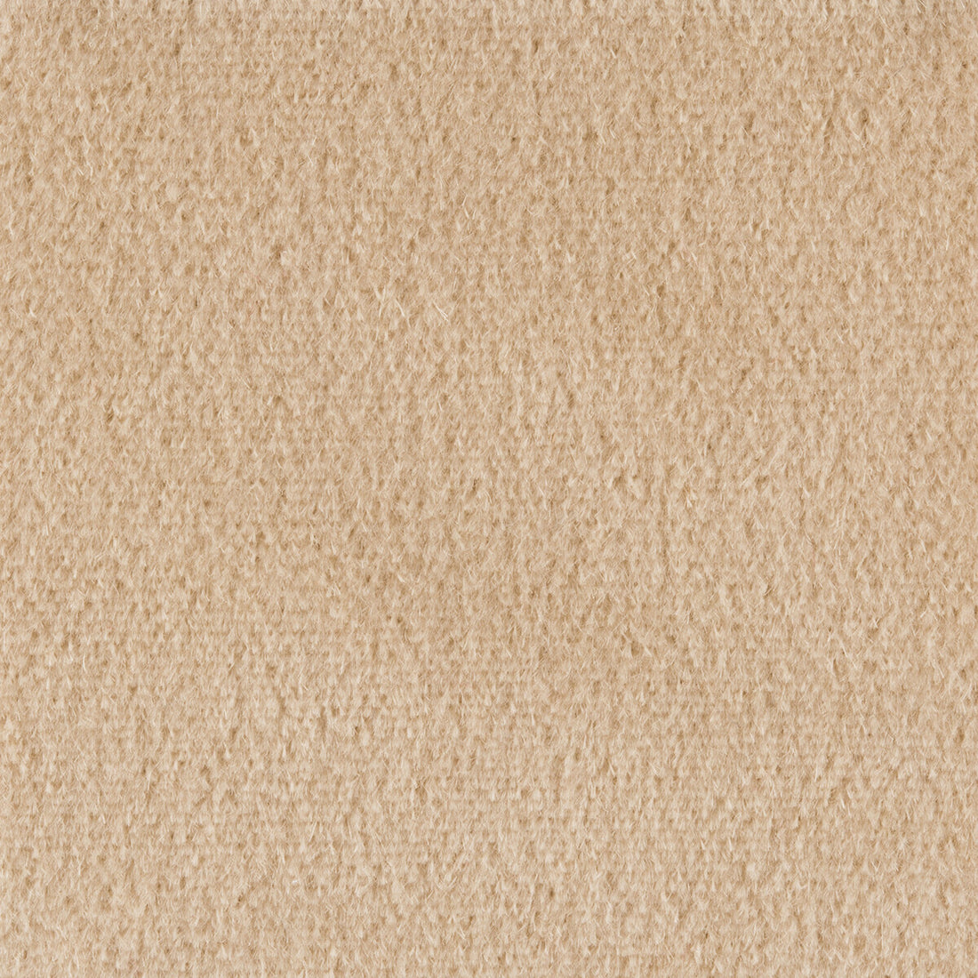 Autun Mohair Velvet fabric in almond color - pattern BR-89778.018.0 - by Brunschwig &amp; Fils