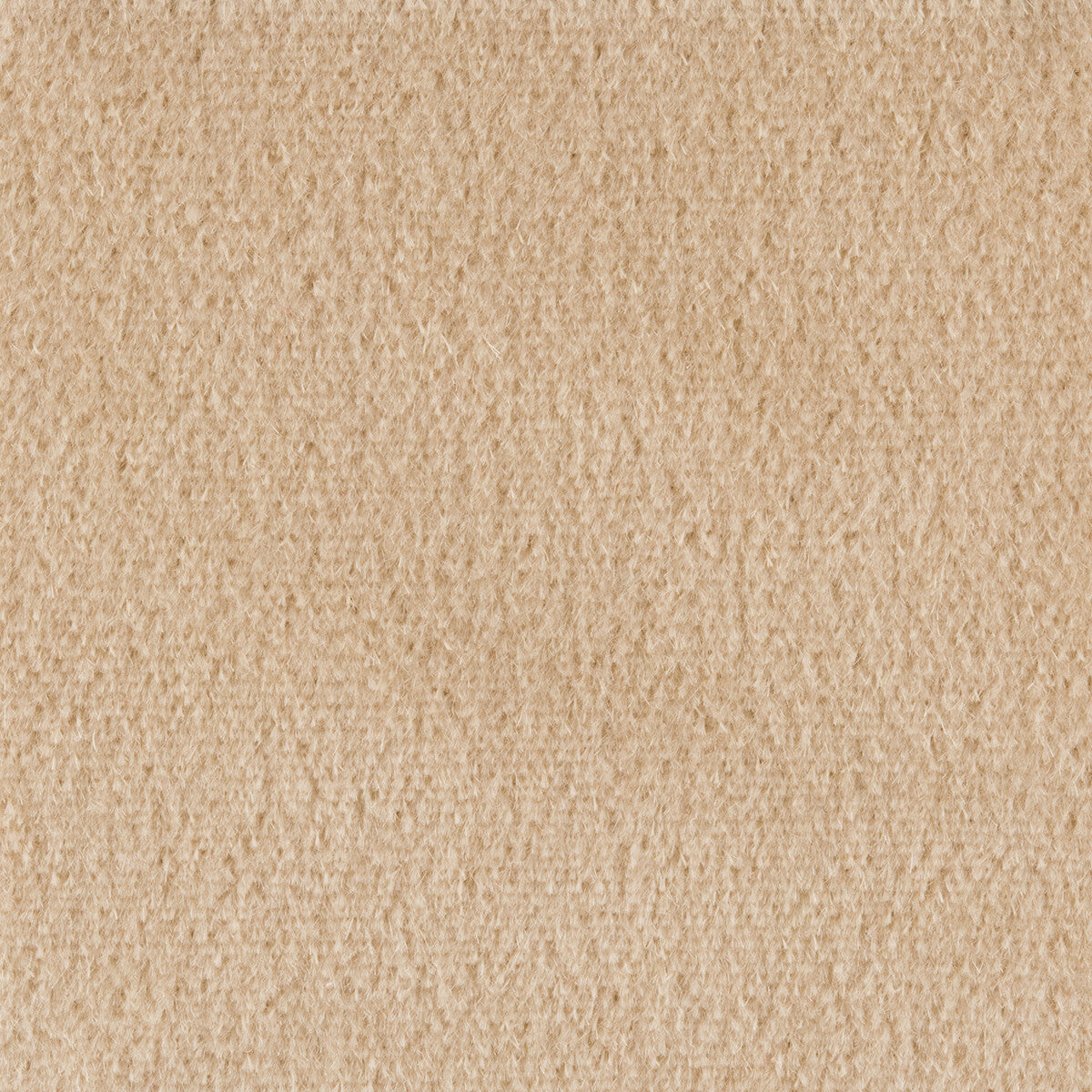 Autun Mohair Velvet fabric in almond color - pattern BR-89778.018.0 - by Brunschwig &amp; Fils