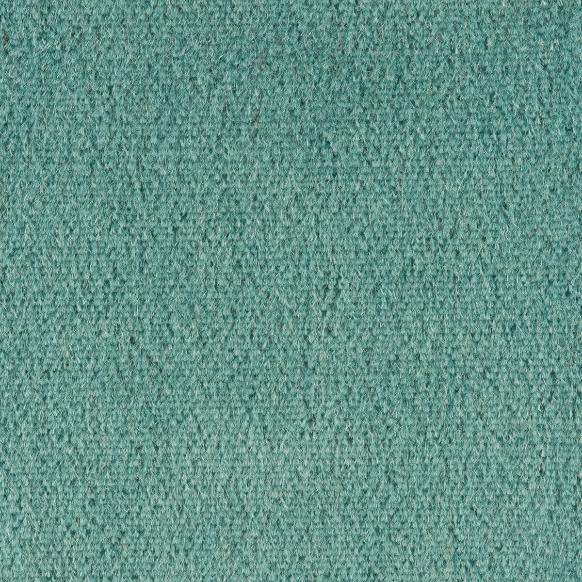 Autun Mohair Velvet fabric in aquamarine color - pattern BR-89778.249.0 - by Brunschwig &amp; Fils