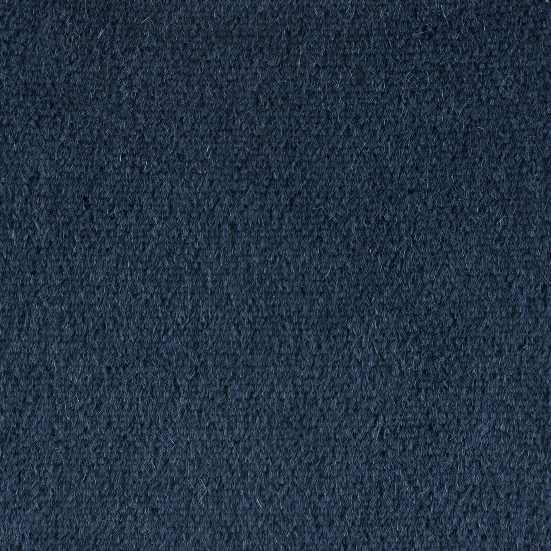 Autun Mohair Velvet fabric in indigo color - pattern BR-89778.282.0 - by Brunschwig &amp; Fils