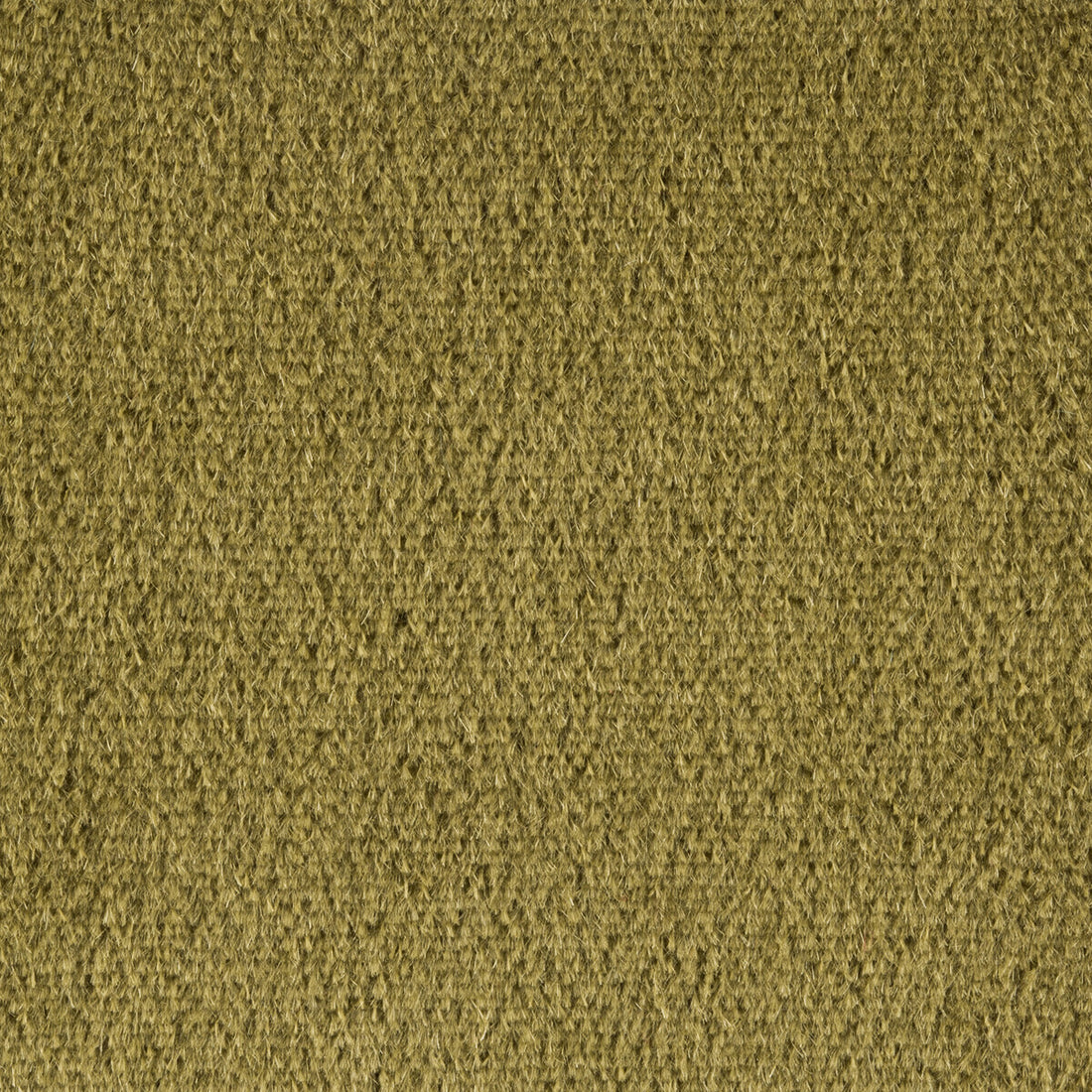 Autun Mohair Velvet fabric in olive color - pattern BR-89778.458.0 - by Brunschwig &amp; Fils